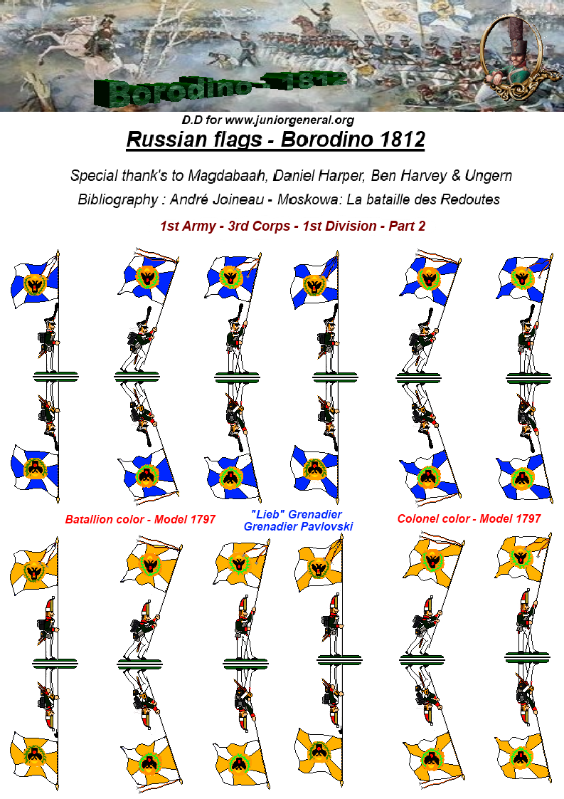 Russian Flags (Borodino 1812)
